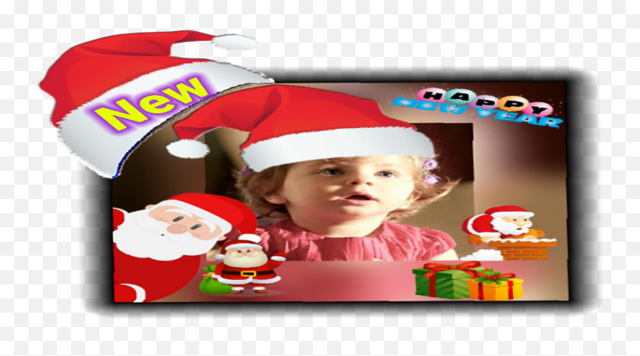 Funny Photo Christmas Noël Stickers Editor Pro 2017 Free - Santa Claus Emoji,Funny Snapchat Ideas With Emojis