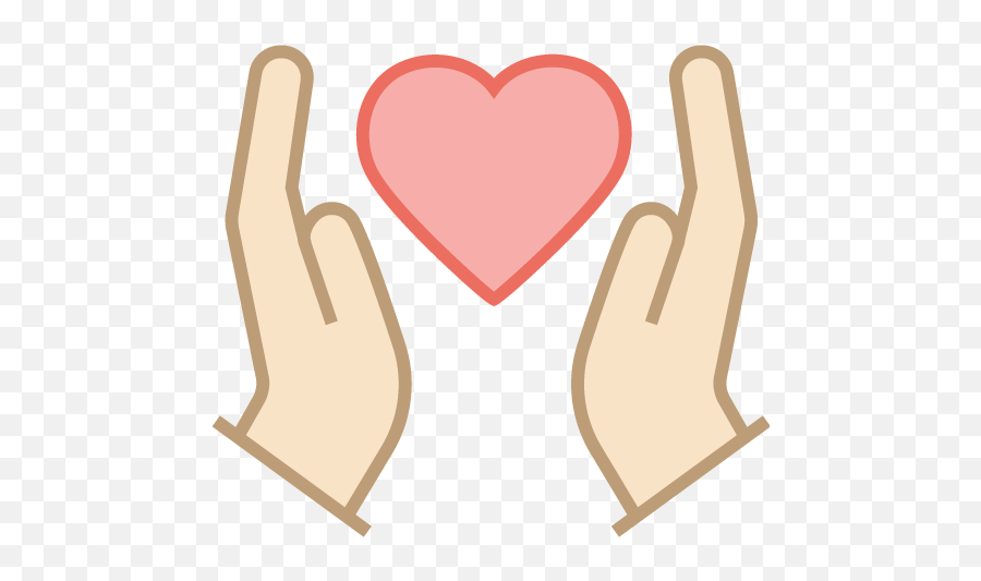 Emerging Empath - Transparent Philanthropy Clipart Emoji,Hands Showing Emotion