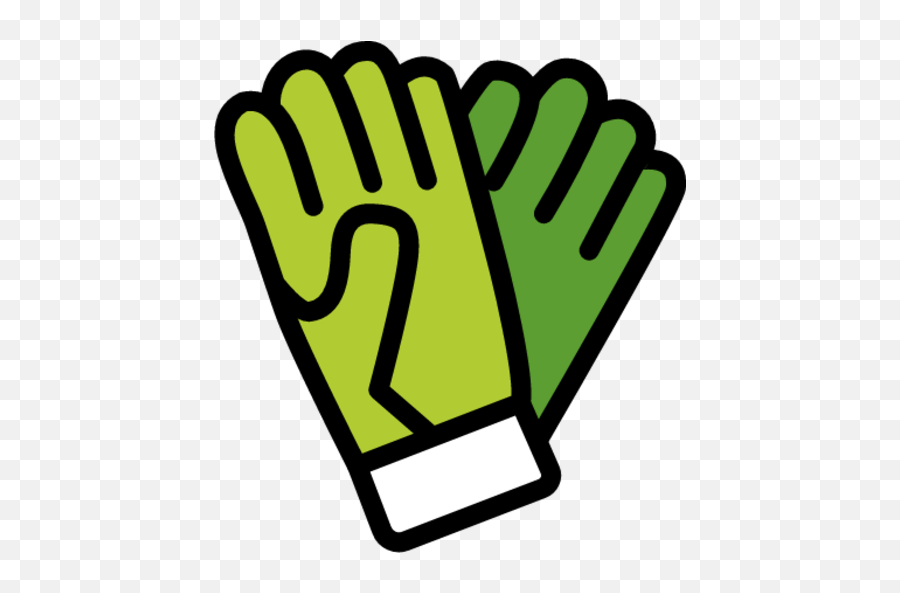 Gardening Emoji - Safety Glove,What Is The Emoji With The Gloved Hand On The Chin
