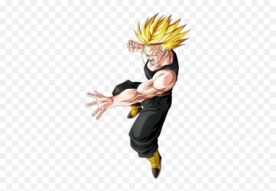 That Goku Defeated Majin Buu - Ssj Future Trunks Transparent Emoji,Majin Emotions