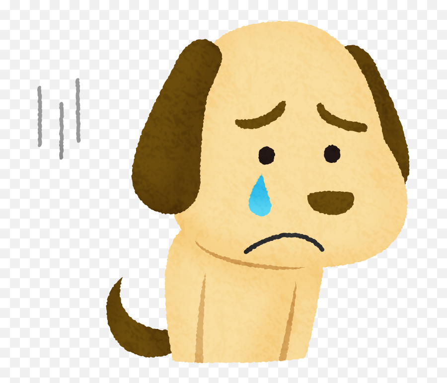 Perro Triste Gráficos De Clipart Ilustraciones Y Dibujos - Happy Emoji,Imagenes De Emojis Tristes