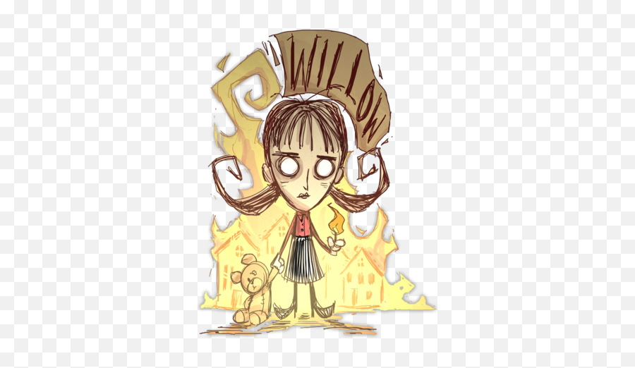Willow - Willow Don T Starve Emoji,Firestarter Emoji
