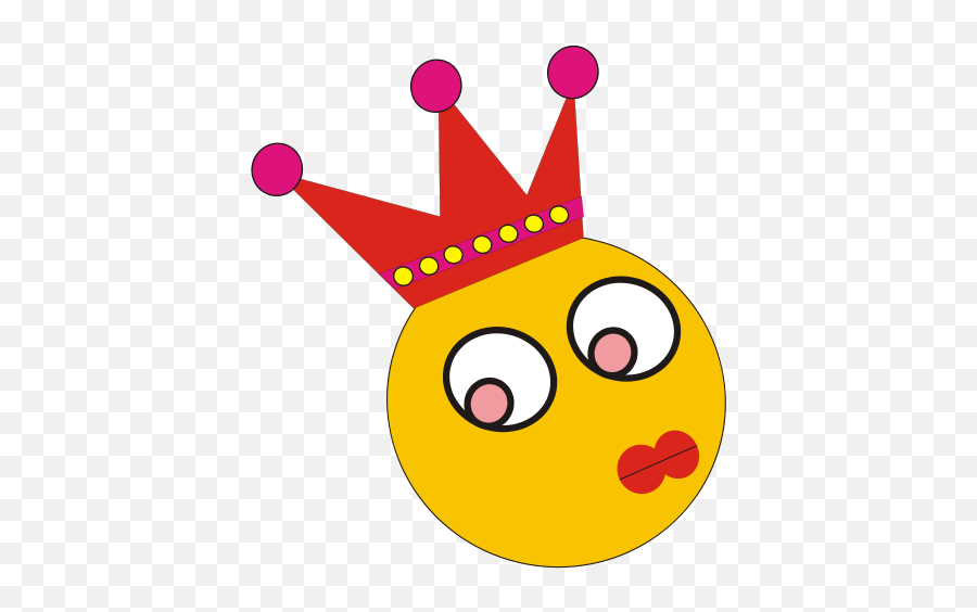 Free Clipart - 1001freedownloadscom Vector Emoticon Mahkota Emoji,Queen Emoticon