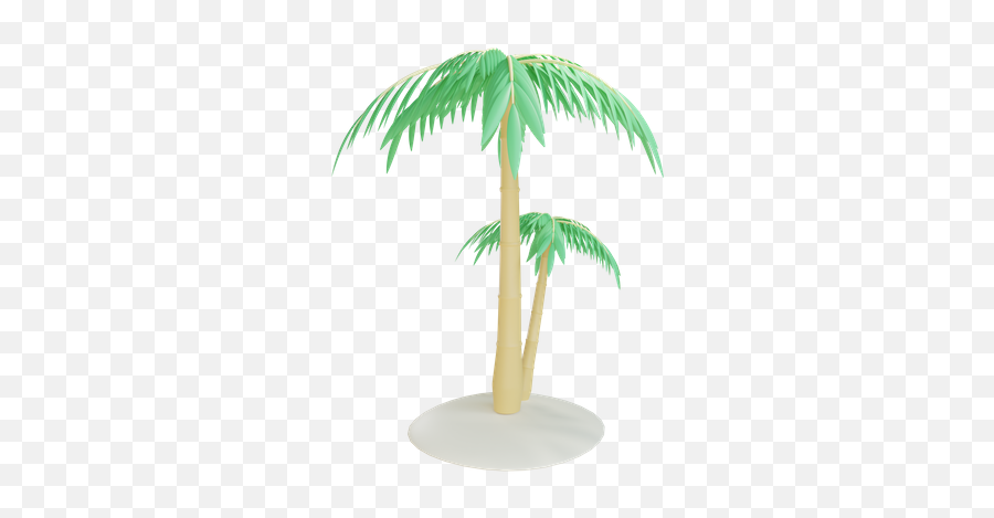 Premium Date Palm Tree 3d Illustration Download In Png Obj Emoji,Palm Tree Emoji Png