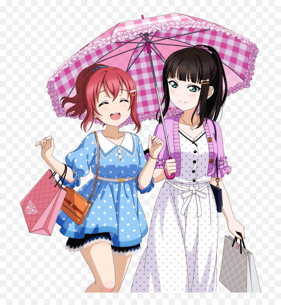 School Idol Tomodachi - Cards Album 2429 Kurosawa Ruby Ur Dia Ruby Kurosawa Emoji,Purple Umbrella Emoji