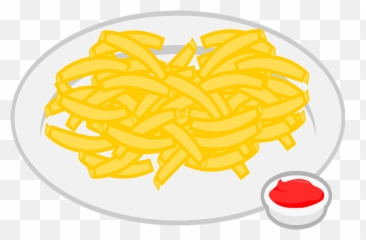 French Fries On A Plate With A Side Of Ketchup Clipart Free Emoji,Cat Emoji With A Burger And French Fries Coloring Page