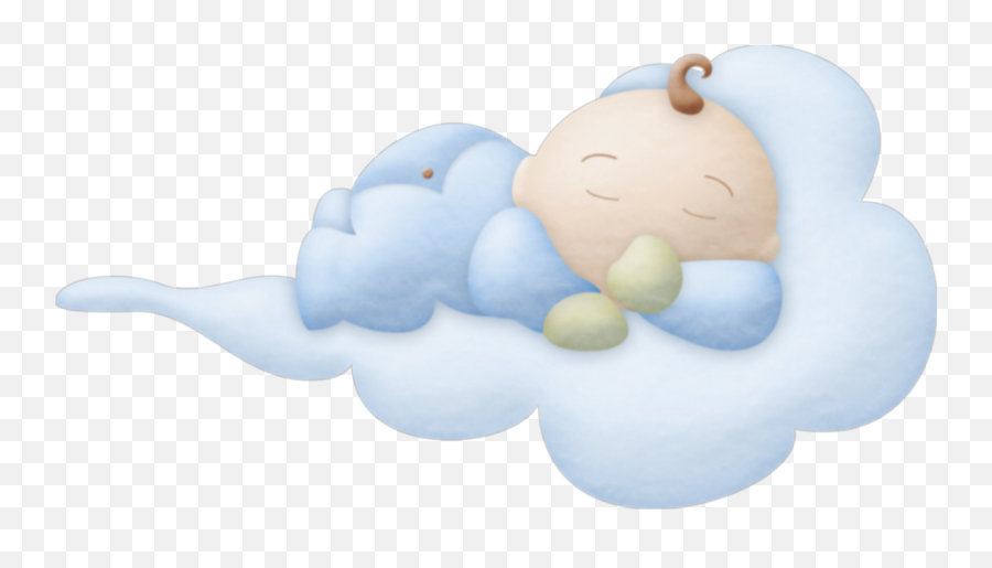 Ftestickers Clipart Cloud Baby Asleep Sleeping - Sleep Cartoon Emoji,Asleep Emoji