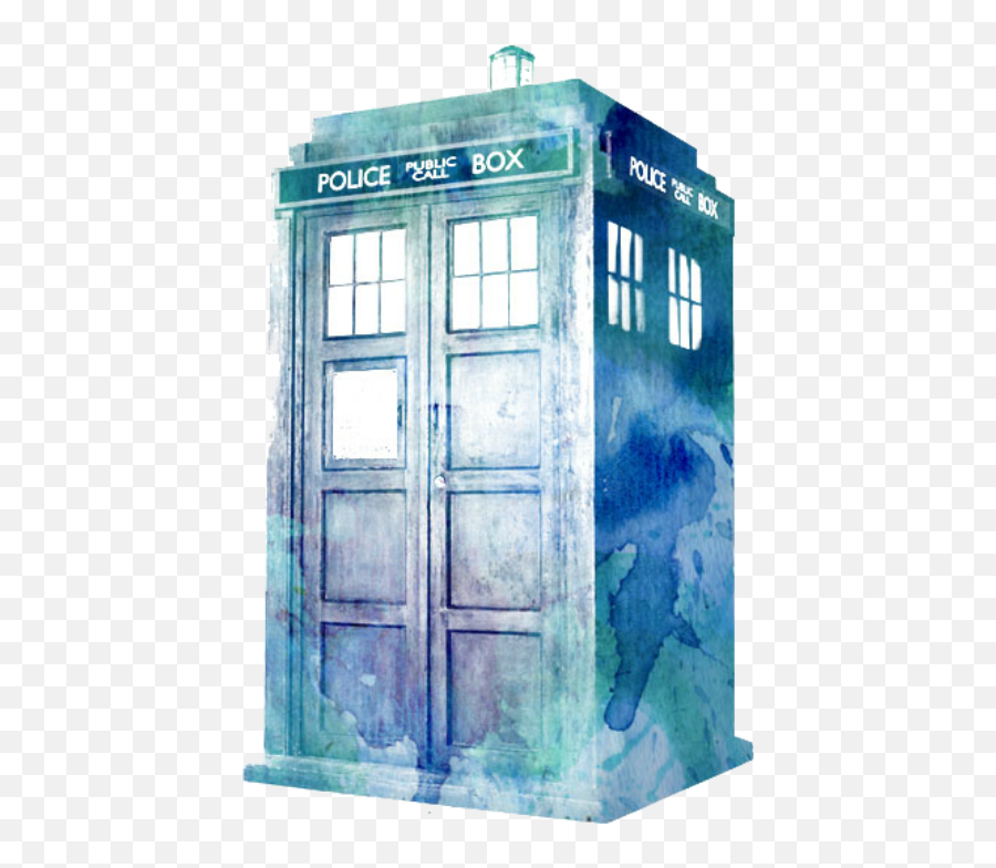 Tardis Transparent Png Image With No - Doctor Who Tardis Emoji,Tardis Emoticon Facebook