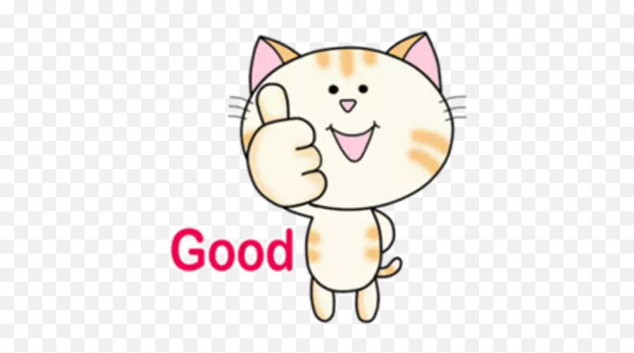 Lucky Cat 1 Stickers For Whatsapp - Lucky Cat 2 Whatsapp Emoji,Lucky Cat Emoji