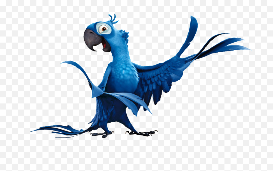 Download Blue Studios Macaw Parrot Sky - Blu Rio Png Emoji,Parrot Emoticon