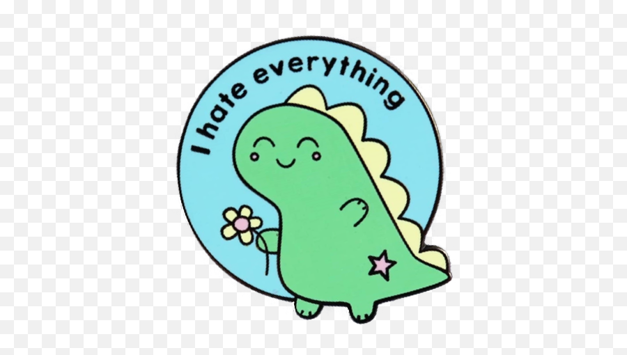 Stickergang I Hate Everything Sticker - Happy Emoji,I Hate Emojis Meme