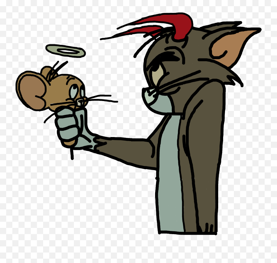 Tomandjerry Tom Tomedit Jerry Sticker By Keala - Fictional Character Emoji,Tom And Jerry Emoji