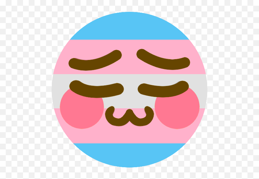 Lgbt Trans Transgender Sticker By Peach U200du200d - Uwu Emoji,Beard Emojis
