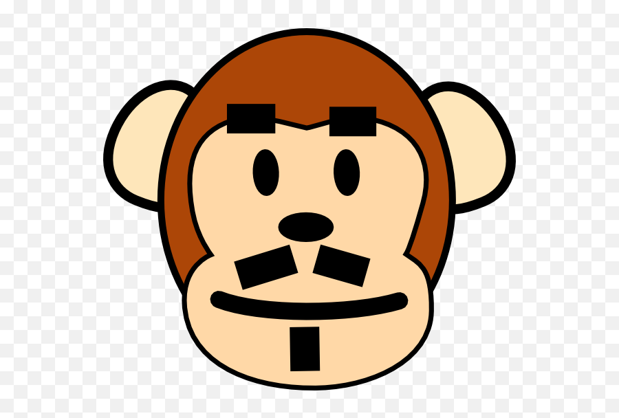 Face Clipart Father Face Father Transparent Free For - Cartoon Monkey Face Emoji,Emotion Pets Monkey
