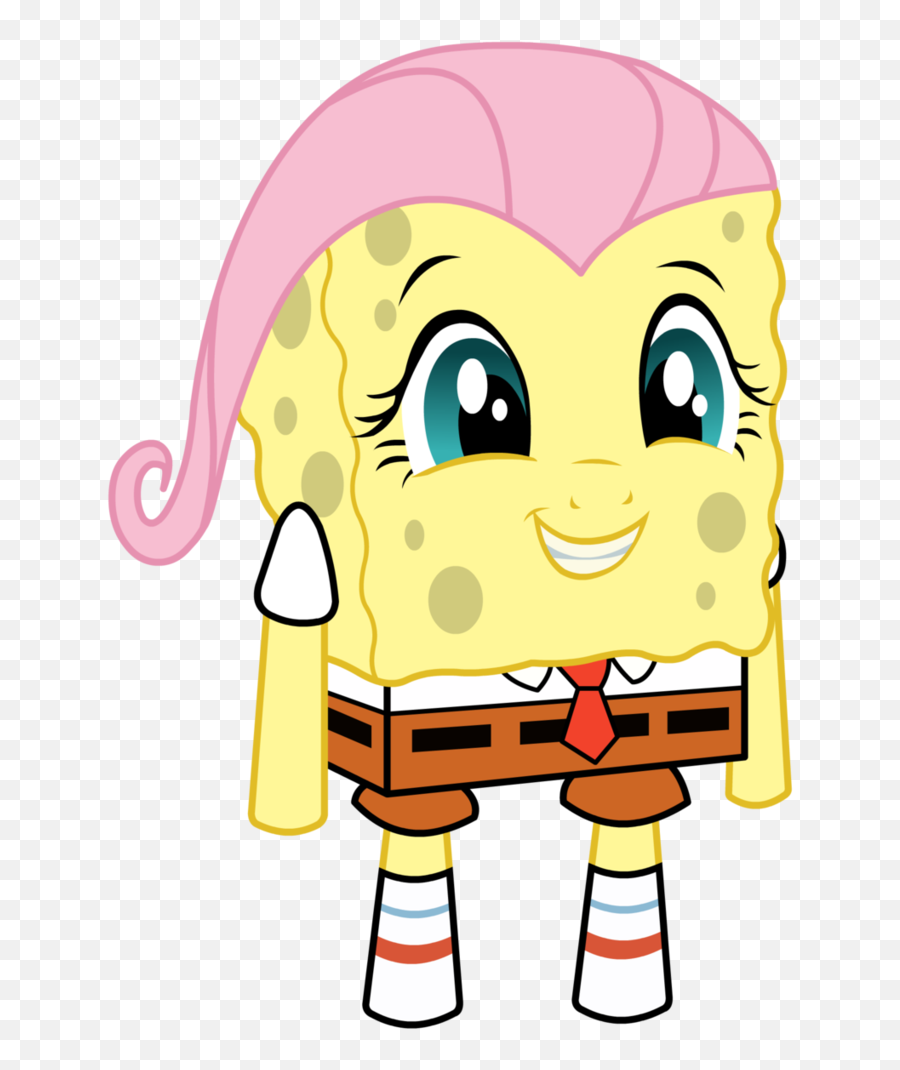 Artist Needed Fluttershy My Waifus - Spongebob Squarepants Emoji,Angel Emoji Pants