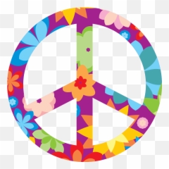 Adesivo Auto Distintivo Di Pace E Amore - Signe Peace And Love Emoji,Simbolo Della Pace Emoticon