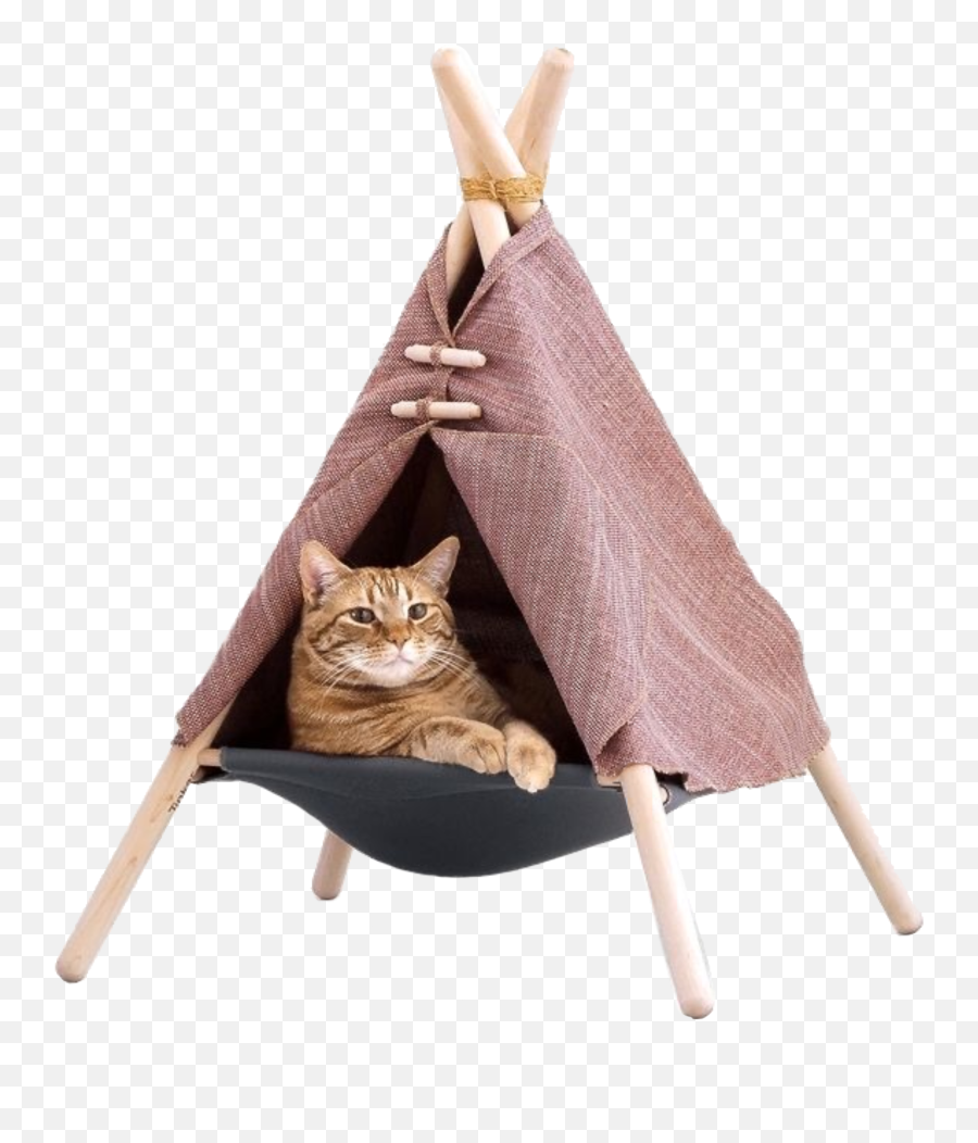 Cat Catbed Bed Teepee Sticker - Cat Teepee Hammock Emoji,Emoji Cat Woma Bed Cat Catbed Bed Teepee Sticker - Cat Teepee Hammock Emoji,Emoji Cat Woma Bed