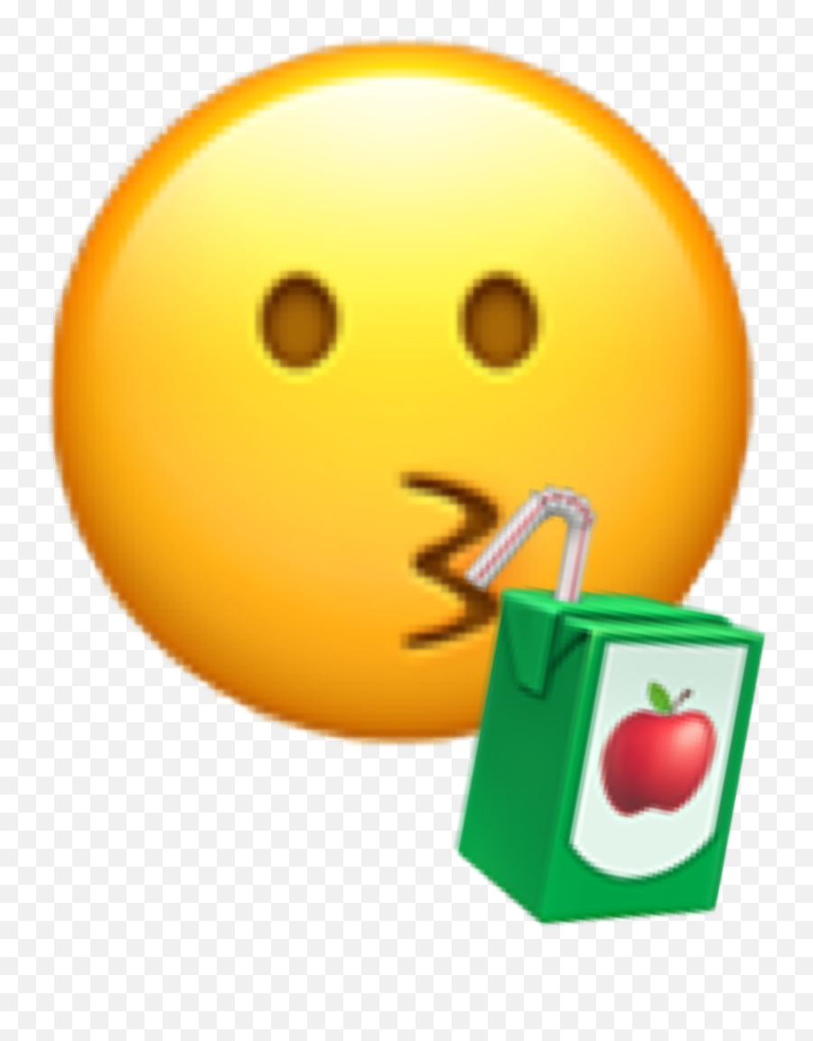Juice Juicebox Sticker - Juicebox Emoji,Box Emoticon