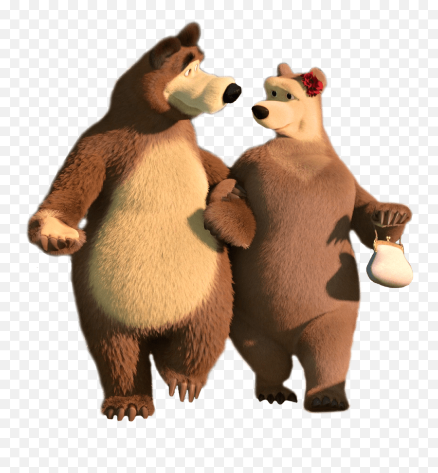 Masha el oso. Маша и медведь Медведица. Маша и медведь медведь и Медведица. Медведь из мультика Маша и медведь. Маша и медведь Медведиха.