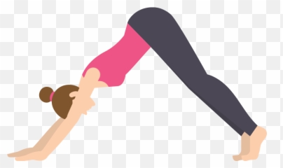 Yoga Poses Images Gif Animated Gif Wallpaper Sticker - Downward Dog Pose Png Emoji,Yoga Poses That Evoke Emotion