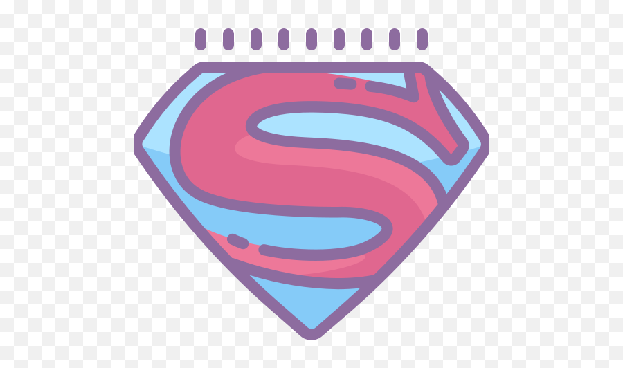 Superman Icon - Girly Emoji,Super Man Emoji