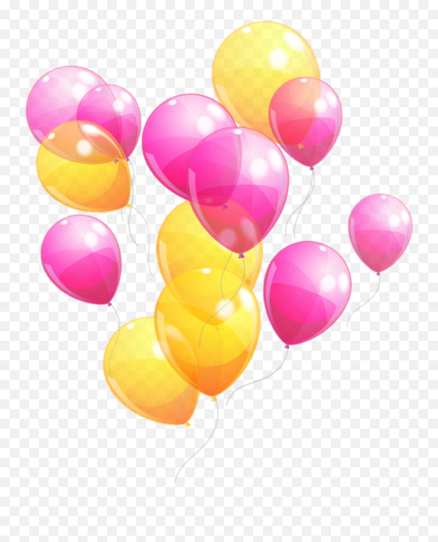 Arquivos Imagens Pdf - Transparent Background Pink And Gold Balloons Png Emoji,Emoticons De Balão