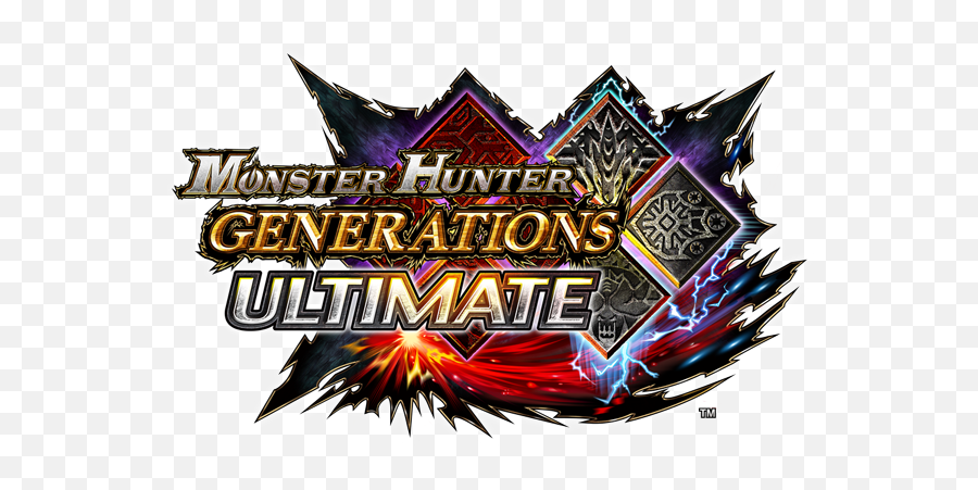 Monster Hunter Generations Ultimate - Monster Hunter Generations Ultimate Logo Transparent Emoji,Monster Hunter World Emojis