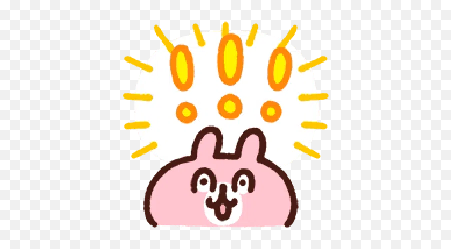 Kanahei Piske Usagi Speech Emoji - Dot,Kanahei Rabbit Emoticon