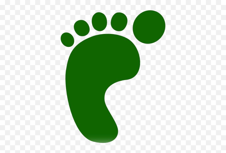 Footprint Png Images - Footprint Clipart Green Emoji,Animal Paw Emoji