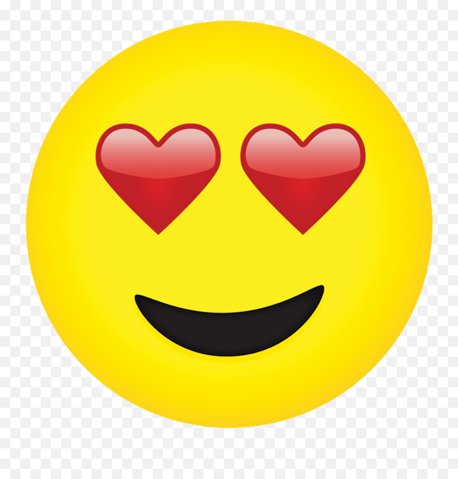 Download Hd Heart Eyes Emoji - High Resolution Emoji Hd High Resolution Emoji Hd,Rolling Eyes Emoji