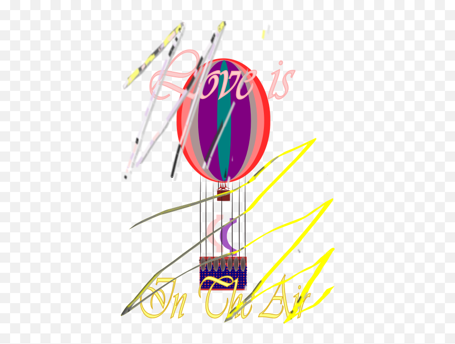 E - Card Love Is In The Air Hot Air Balloon 08 Sep 2008 Free Svg Emoji,Hot Love & Emotion Virginelle