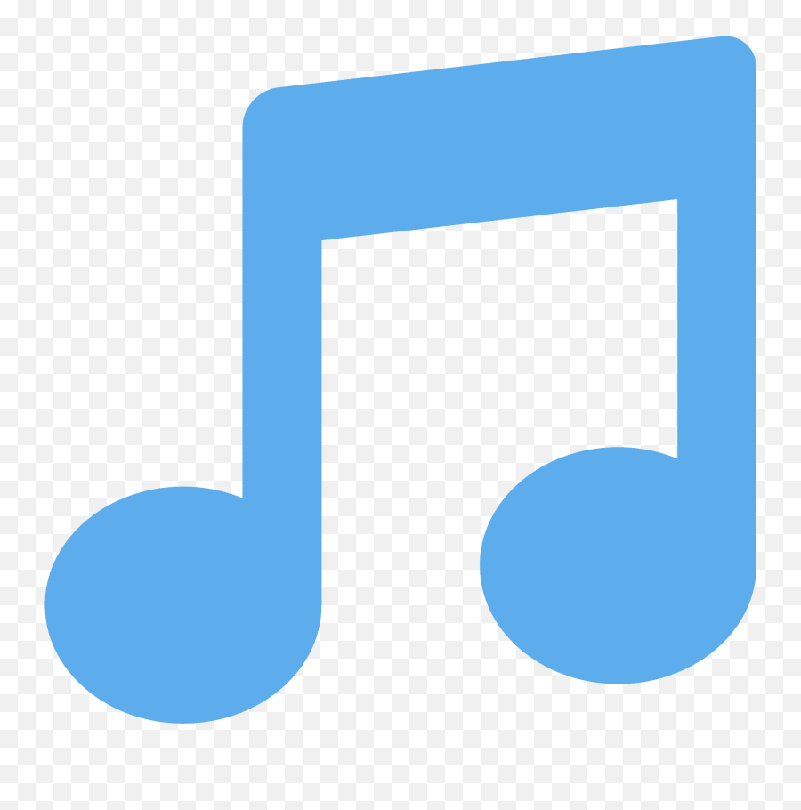Musical Note Emoji - Music Note Favicon,Single Music Note Emoji