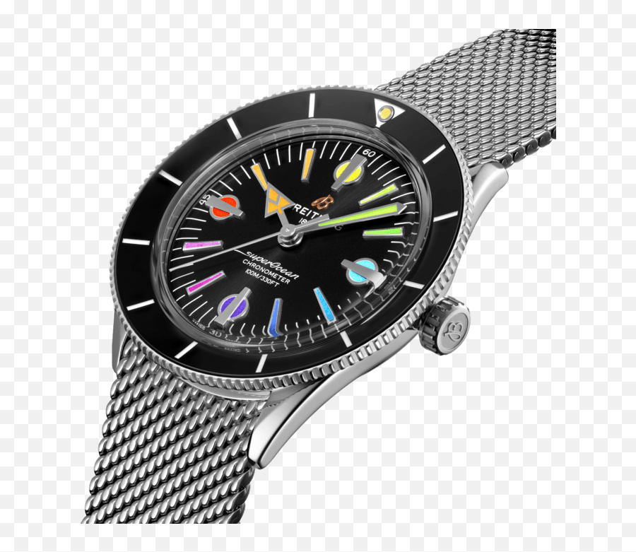 Superocean Heritage U002757 Limited Edition Stainless Steel Emoji,Rainbow Emotion Of Color Watch Price