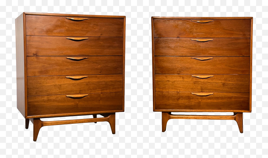 Lane Furniture Mid - Century Modern Walnut Highboy Chests A Pair Emoji,Filing Cabinet Emoji