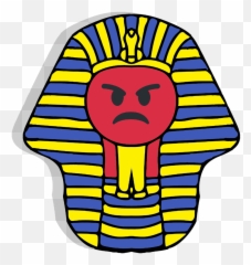 Style Pharaonic Sticker - Clip Art Emoji,Emotions Background