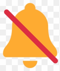 Bell With Slash Emoji Meaning With - Bell With Line Through,Megaphone Emoji
