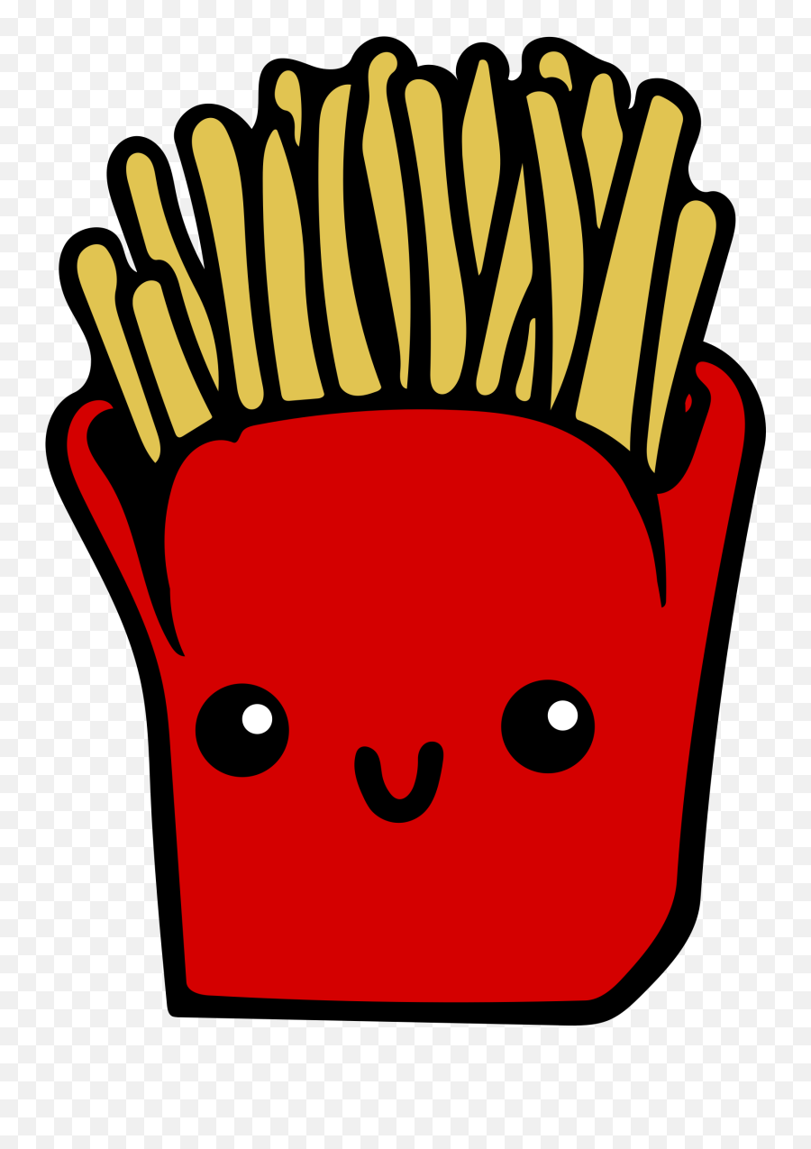 Kawaiifrenchfries - Cute French Fries Emoji,Fries Emoji