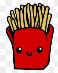 Kawaiifrenchfries - Cute French Fries Emoji,Fries Emoji