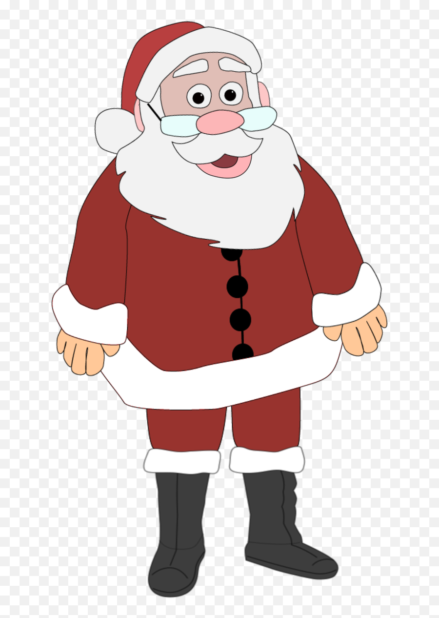 Clip Art Download Santa Claus - Santa Claus Emoji,Black Santa Claus Emoji