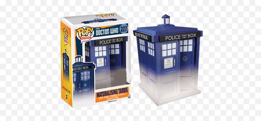 Funko Vinyl Figure - Materializing Tardis Funko Pop Emoji,Tardis Emoticon Facebook