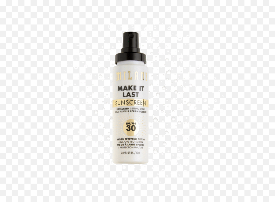 Make It Last Sunscreen Setting Spray Spf 30 - Milani Make It Last Sunscreen Setting Spray Spf 30 Emoji,Spray Bottle Emoji