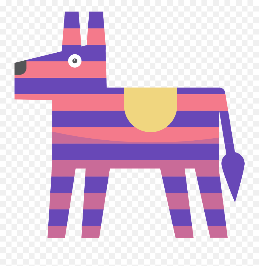 Donkey Piñata Clipart Free Download Transparent Png - Animal Figure Emoji,Emoji Pinatas