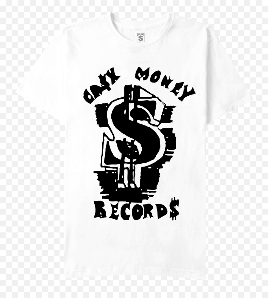 Cash Money White Tee Archives - Tutorial Poker Domino Cash Money Record Logo Emoji,Emoji Tees Storenvy