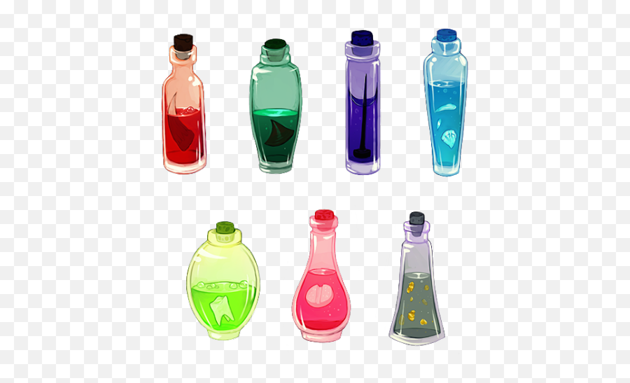 Pin On Really Cool Drawings 3 - Demon Vials Emoji,Harry Potter Emotion Potions
