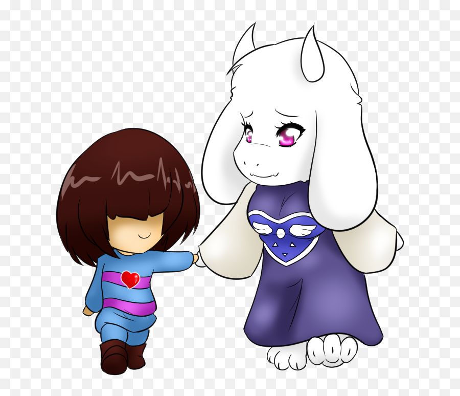 Chibi Frisk And Toriel - Toriel Undertale And Frisk Emoji,Frisks Emotions