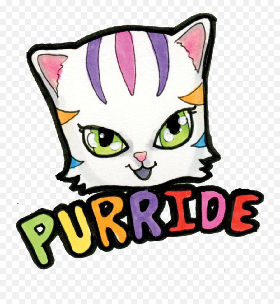 Kitty Pride Twitch Emotes - Dot Emoji,Twitch Emoticons Pico