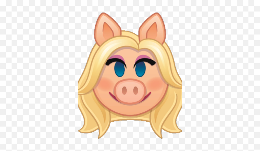 Miss Piggy - Miss Piggy Emoji,Muppets Emojis Disney