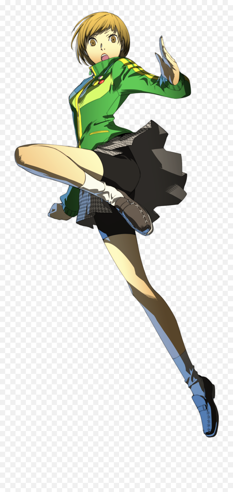 Chie Satonaka - Chie Persona 4 Trasparent Emoji,Persona 5 Emoticons