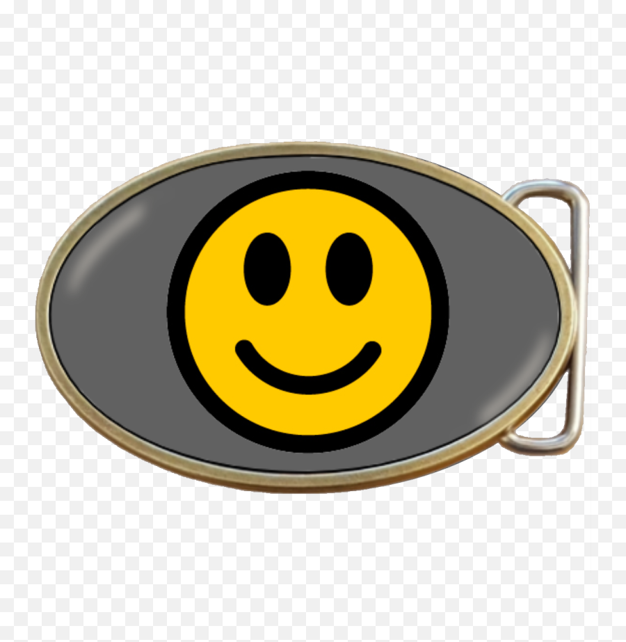 Smiley Face Belt Buckle Code A0047 - Happy Emoji,Facebook Bolo Emoticon