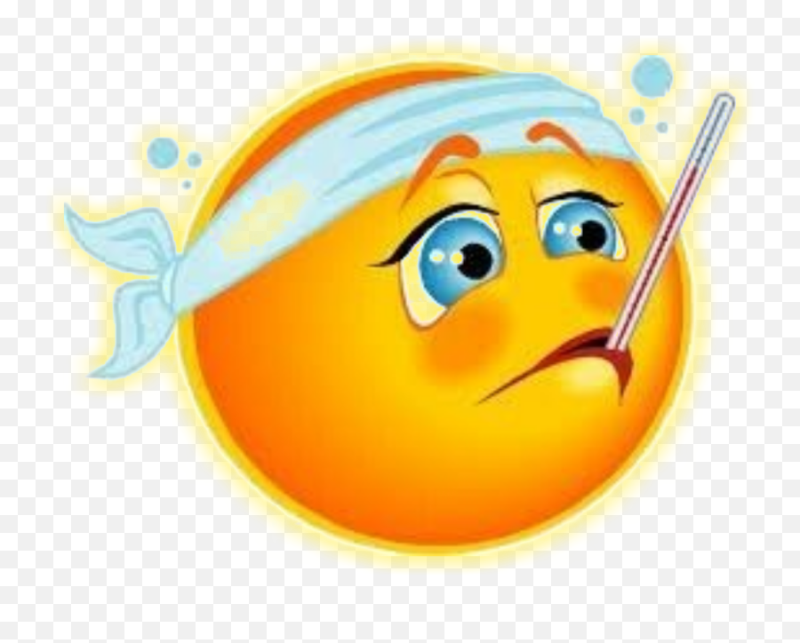 Feelings Sick Not Well Sticker By Rajon Ahmed - Smiley Get Well Soon Emoji,Facebook Emoticons Feeling Sick